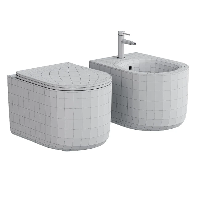 MATT CERAMIC BACK TO WALL WC NOLITA KERASAN — Descargar