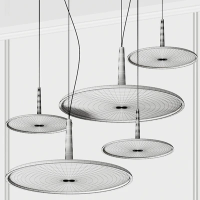 Vibia Skan Pendant Lamps — Ver 2
