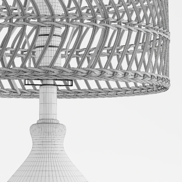 Teardrop Glass Table Lamp — Скачать