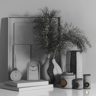 decorative set 002 be3d — Ver 3