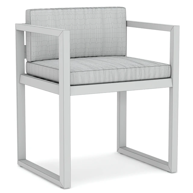 RH Outdoor Paloma restangular table-chair — Скачать