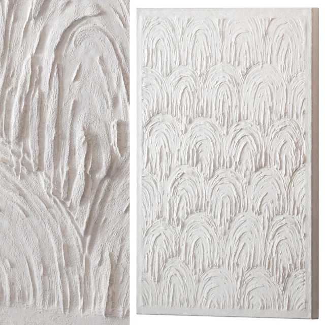 Абстрактное гипсовое панно (Plaster painting) — Скачать