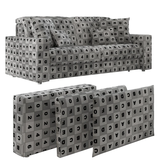 Barbados Lecomfort Sofa — Скачать
