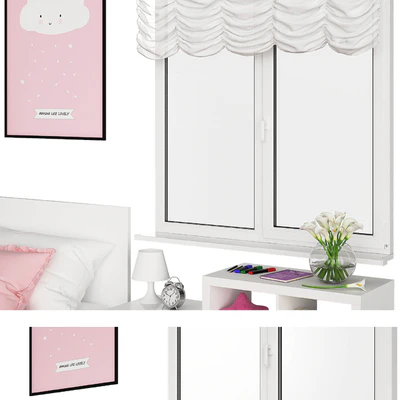 Universal children room Pink — Ver 2