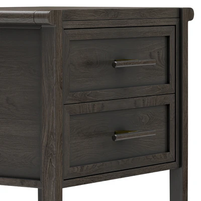 Dantone Home Contempo Bedside table with 2 drawers — Ver 3