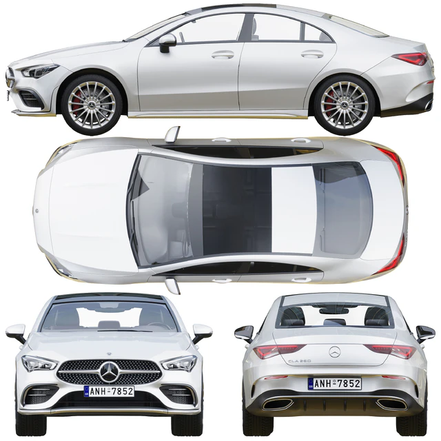 Mercedes-Benz CLA Coupe 250 2020 — Скачать