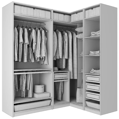 Wardrobe IKEA Set 03 — Ver 2