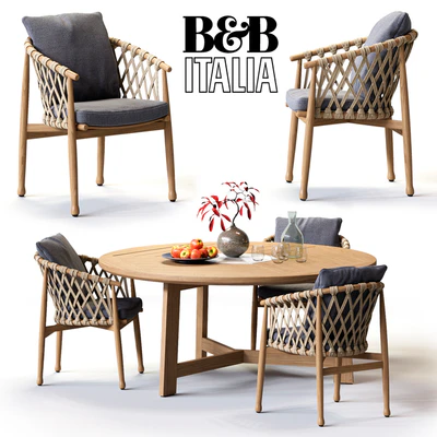 B&B Italia GINESTRA Round Table — Ver 1