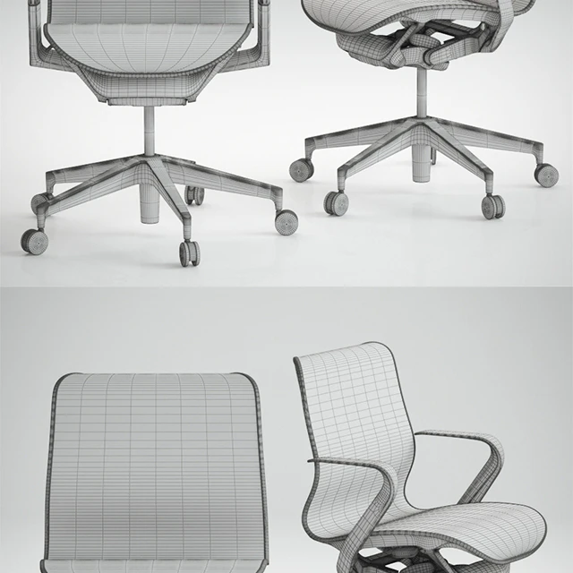 Cosm Chairs Low Back — Скачать