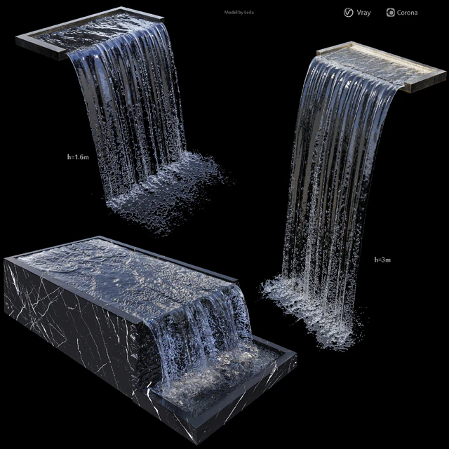 Waterfall fountains cascade Water Features — Descargar
