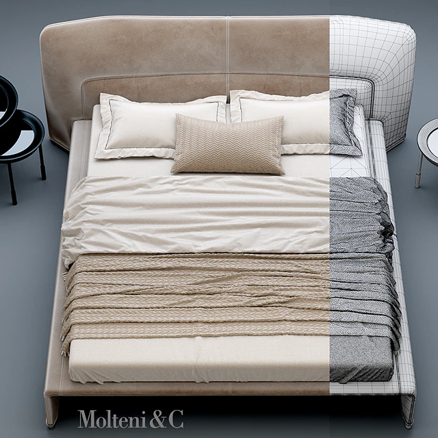 Bed Glove Bed Molteni &amp; C — Descargar