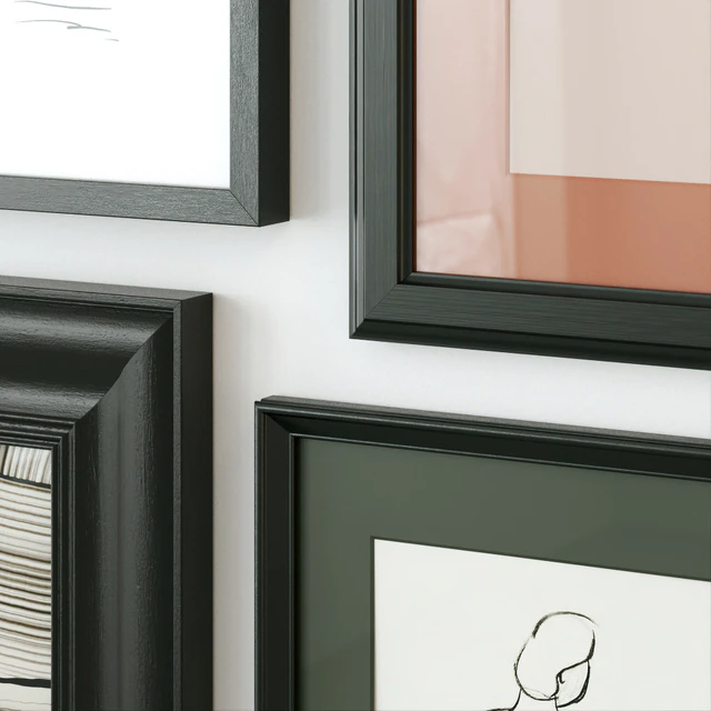 Abstract painting gallery wall — Descargar