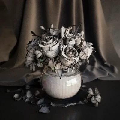 Flowers in a vase 2 — Ver 2