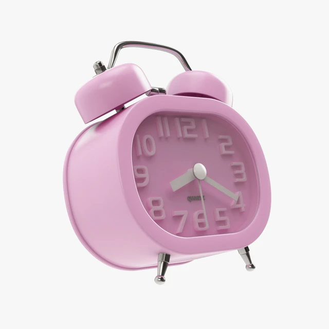 Goldfox Fashion Oval Cute Twin Double Bell Desk Alarm Clock — Скачать