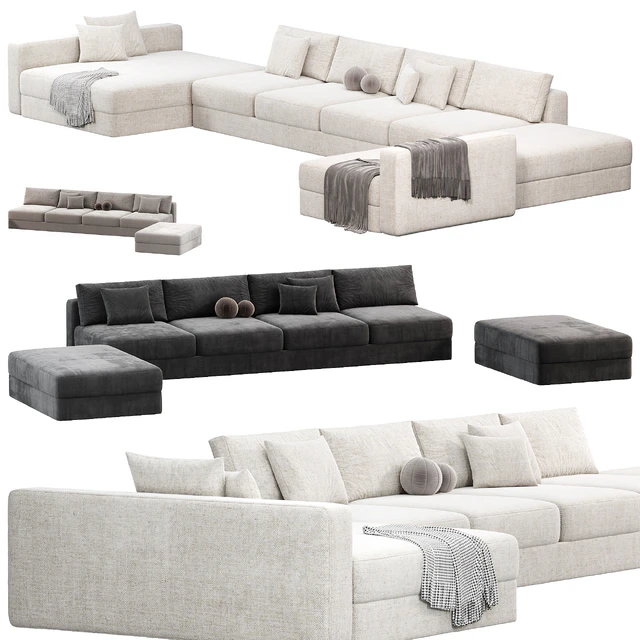 HAROLD Sofa by Meridiani, диваны — Скачать