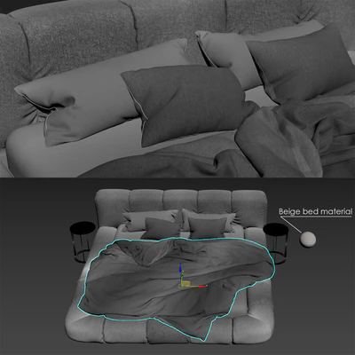 Bed Mobili 180 X200 — Ver 3