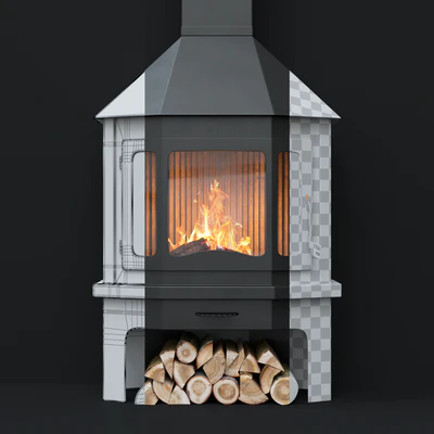 Fireplace MUNICH — Ver 2