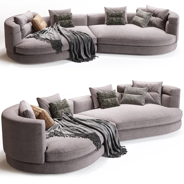 Minotti Alexander sofa — Скачать