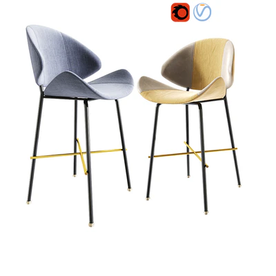 Cheri Bar Stool And Dining Chair — Ver 2