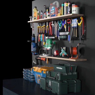 garage tools set 3 — Ver 2