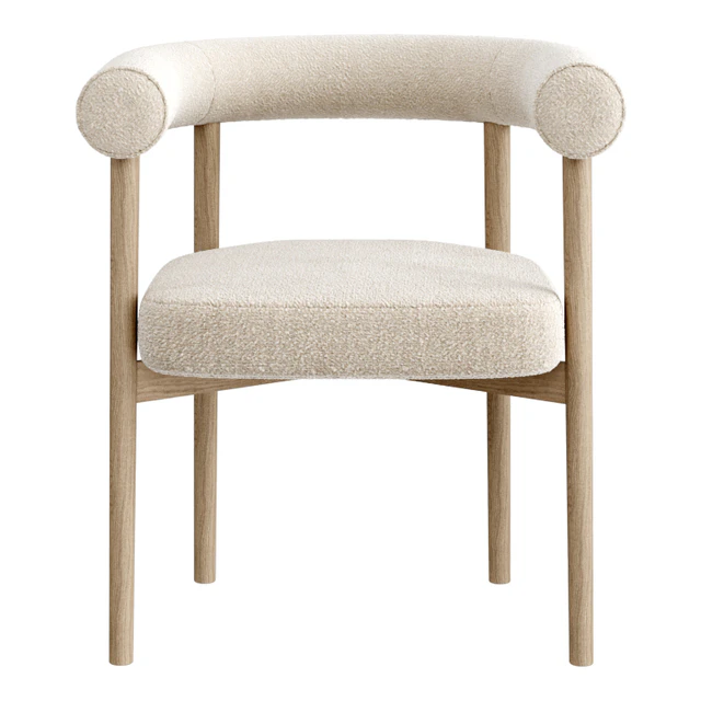 Mazz Boucle Dining Chair by Leanne Ford — Descargar