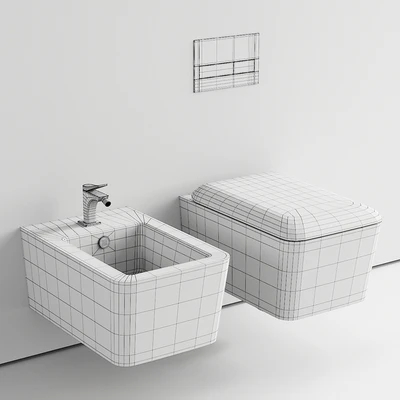Gessi Rettangolo Wall-Hung WC — Ver 3