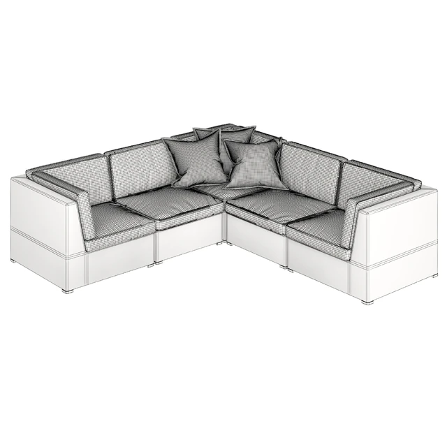 Outdoor Modular Furniture Skyline Design — Скачать