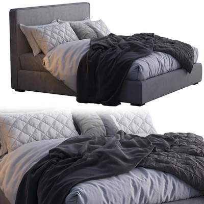 Meridiani Bed Stone Plus — Ver 2