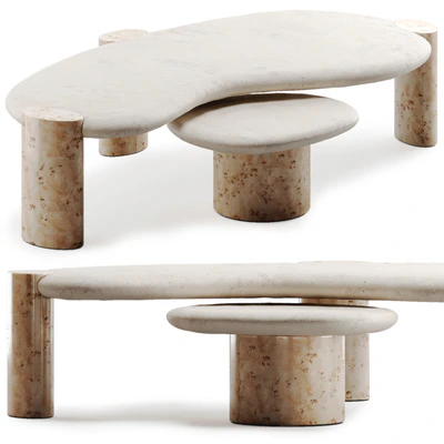 Sassolino Coffee Side Table by Crate & Barrel — Ver 2