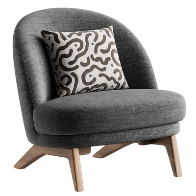 Pyle Cozy White Chair — Ver 2