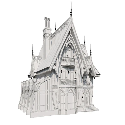 Gothic house — Вид 3