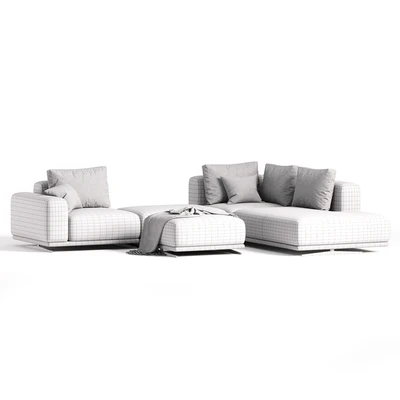 Modular Corner Sofa ZILLIS by SKdesign — Ver 3