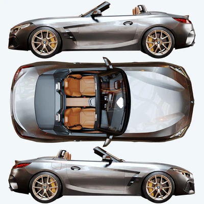 BMW Z4 M40I Roadster HQ Interior — Ver 4