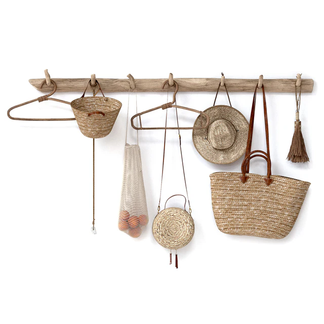decorative set 001 wall hangers bag hat — Download