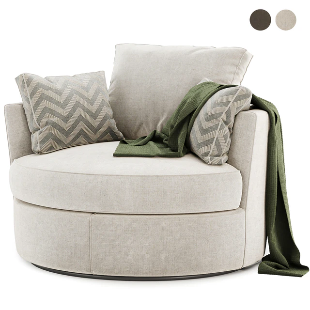 Swivel Chair Clarissa — Descargar
