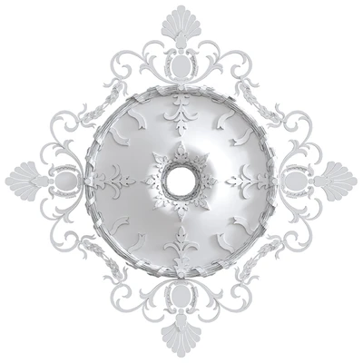 Ceiling rosette (Plaster molding) — View 2