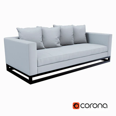 West Elm Toss-Back Down-Filled Sofa — Ver 2