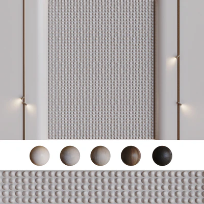 Decorative 3D wall panel 015 Pattern — Ver 2