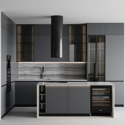 kitchen modern-024 — Вид 1