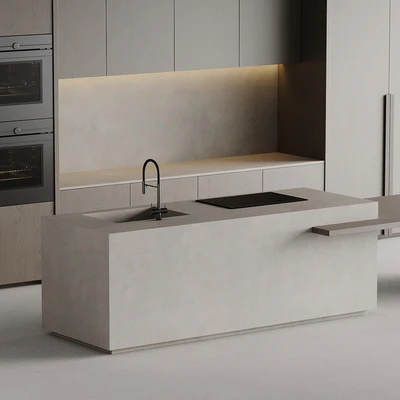 Kitchen with island 006 — Ver 2