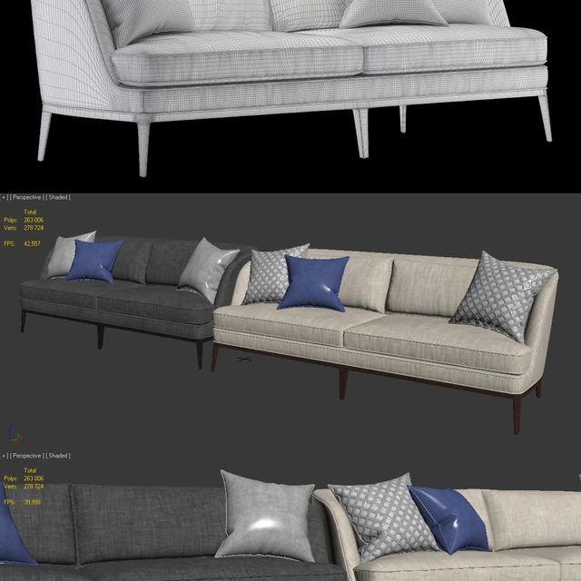 Crate and Barrel Seychelles Sofa — Скачать