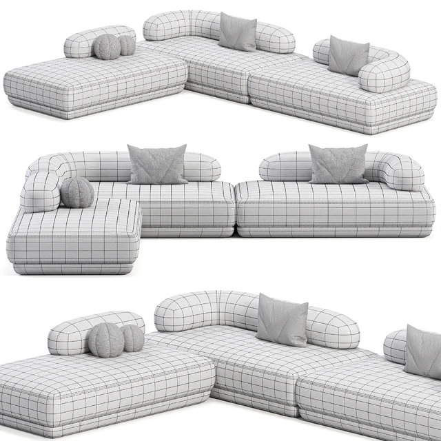 BUMPER Sectional sofa — Descargar