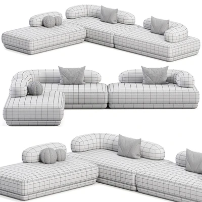 BUMPER Sectional sofa — Ver 4