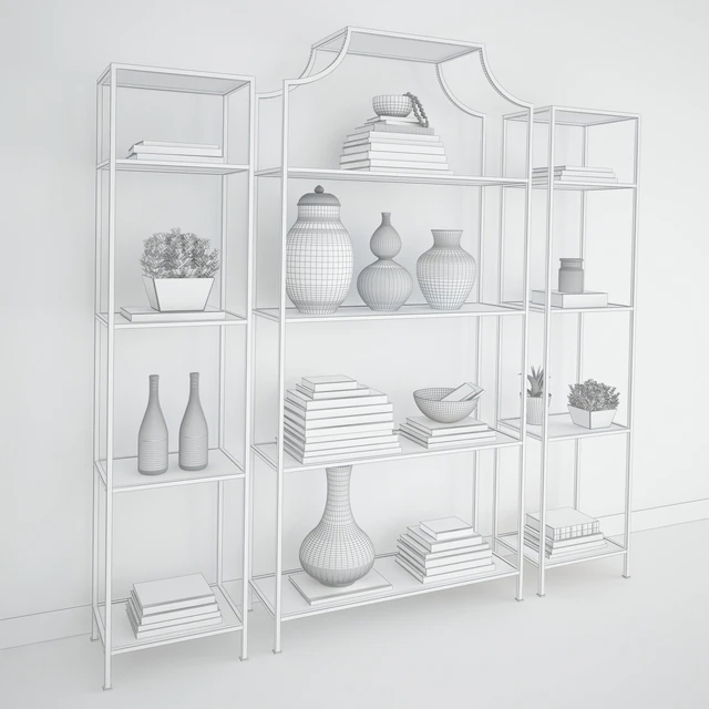 Chloe Etagere Gold iron shelf — Descargar