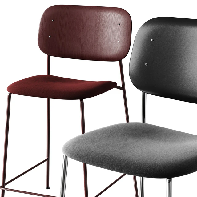 HAY Soft Edge P10 Bar Stool — Descargar