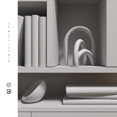 TV Wall | set 816 — Ver 2