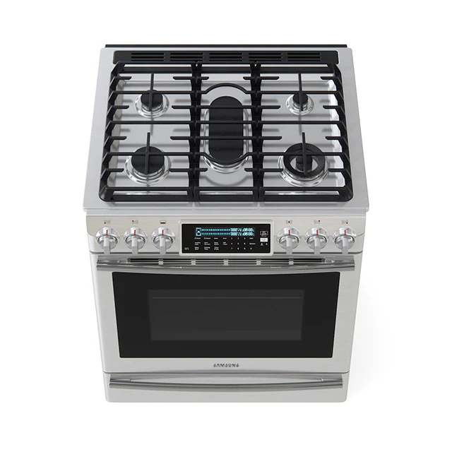 Samsung 5.8 Cu. Ft. Slide-In Gas Range — Descargar