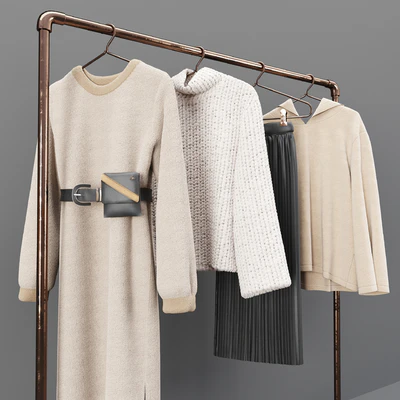 Elegant Woman Clothes Set 03 — Ver 3