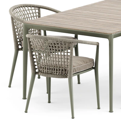 Erica 19 chair and Mirto Outdoor table by bebitalia — Ver 2