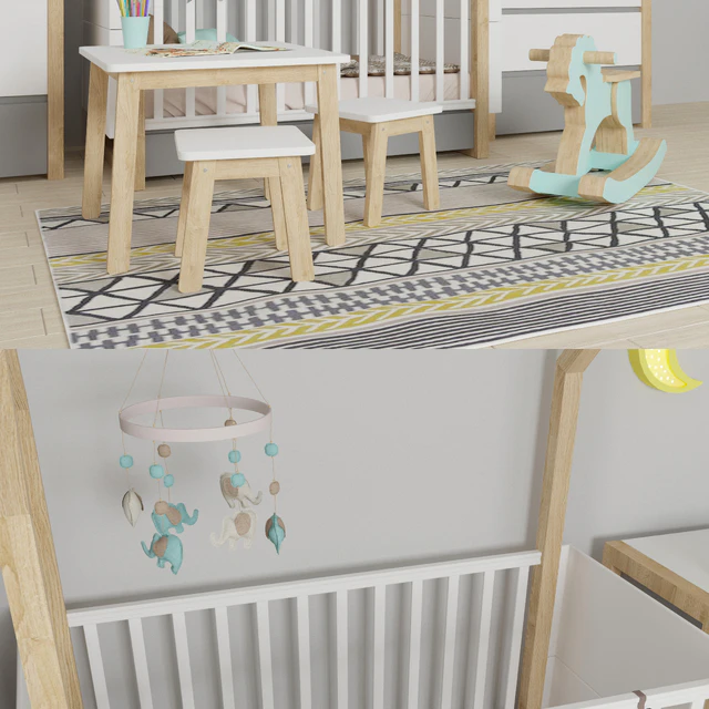 Furniture in the nursery Pinette, Bellamy — Descargar
